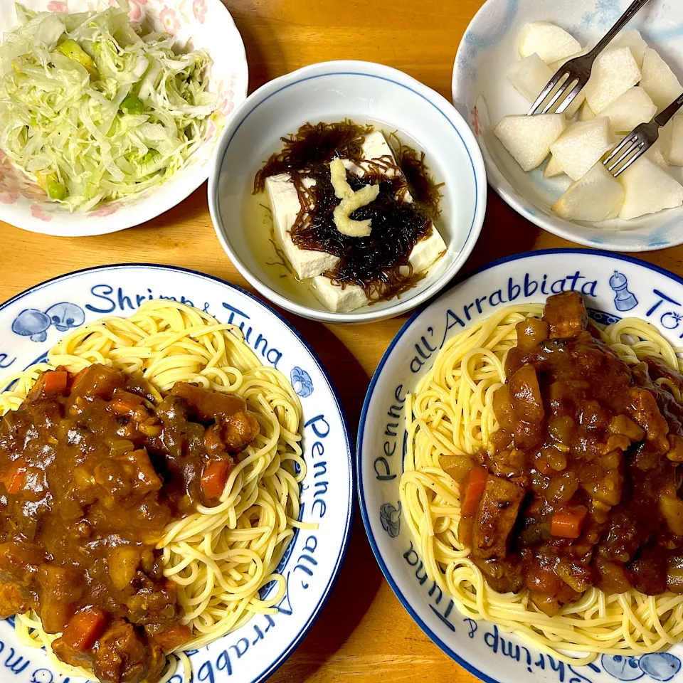 カレースパゲティ🍝❤️|Makokoさん