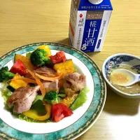 甘酒ドレッシングのチキンサラダ|食べるの大好きさん