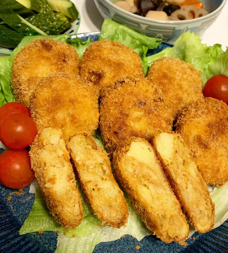 集まれ！大豆ミート料理❗️カレーコロッケで|みっこちゃんさん