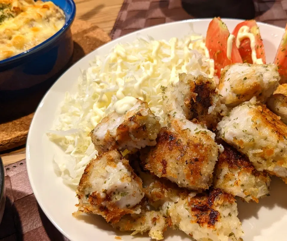 さくさくチーズパン粉焼き|まみさん