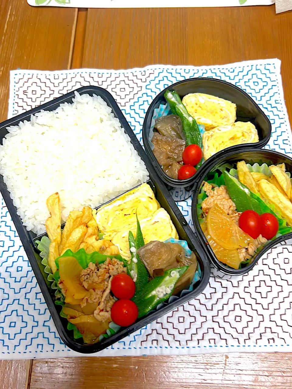 Snapdishの料理写真:8月30日火曜日キムタク弁当|アッキーさん