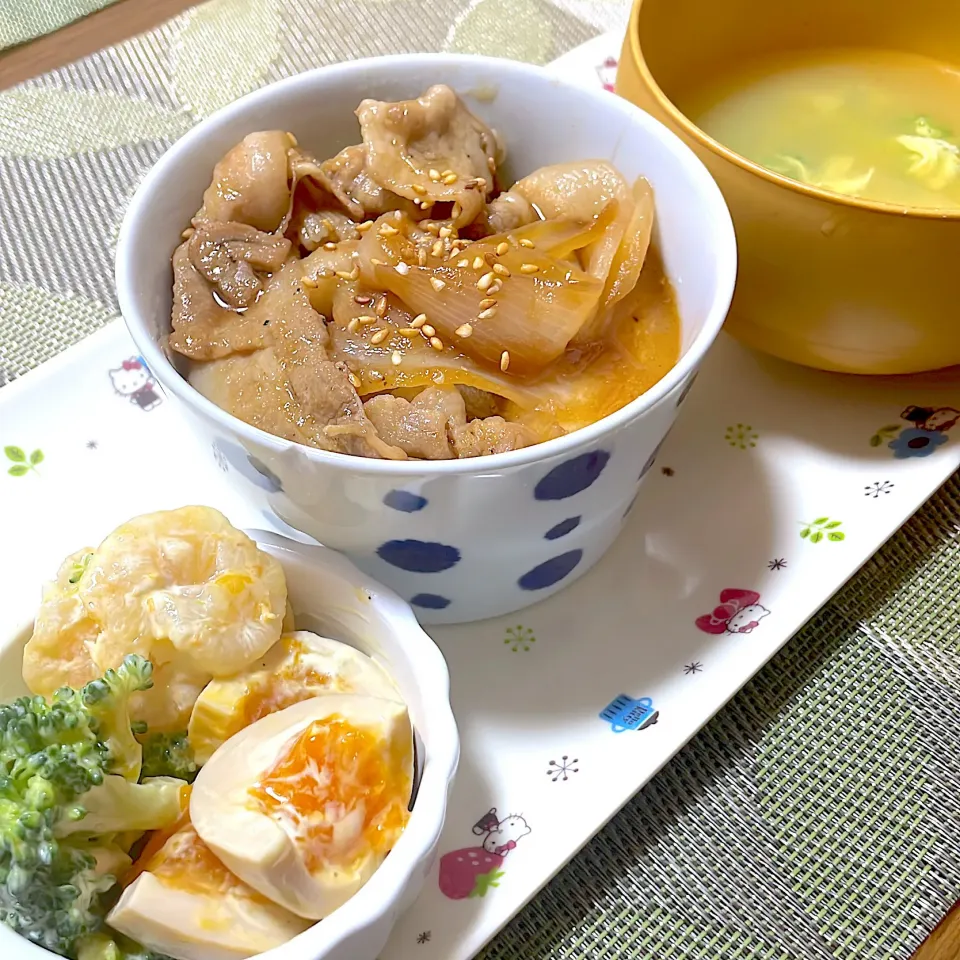 我が家の豚丼定食|Sakuraさん