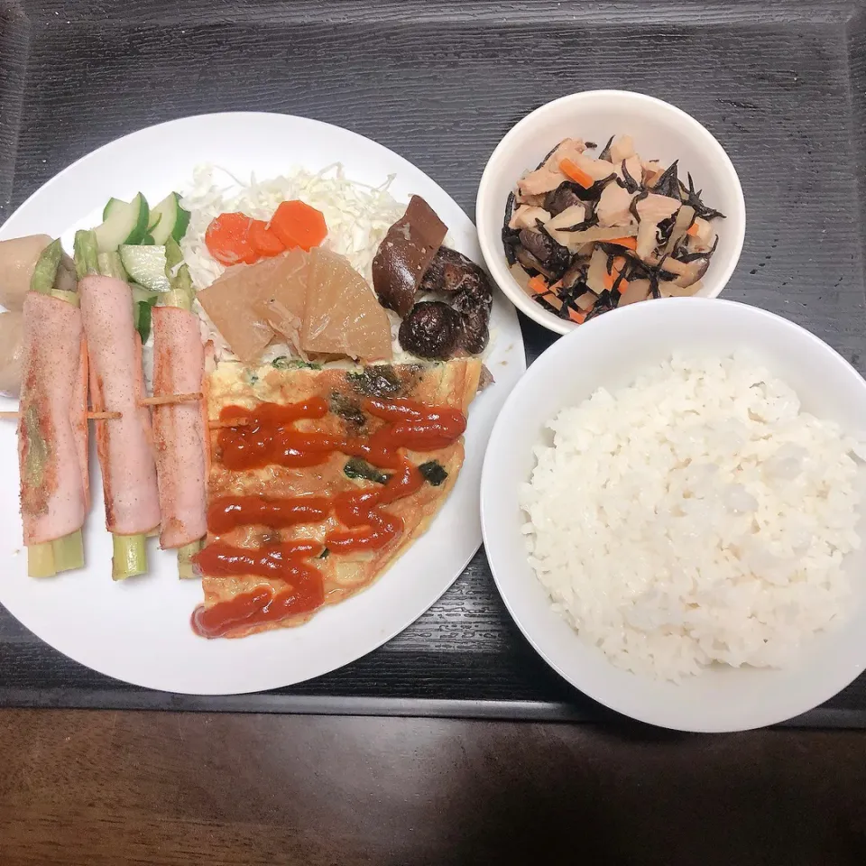 Snapdishの料理写真:今日の晩御飯|まちゃさん