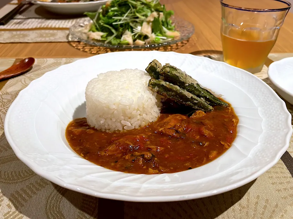 Snapdishの料理写真:鯖缶カレー🍛|Saori.Sさん