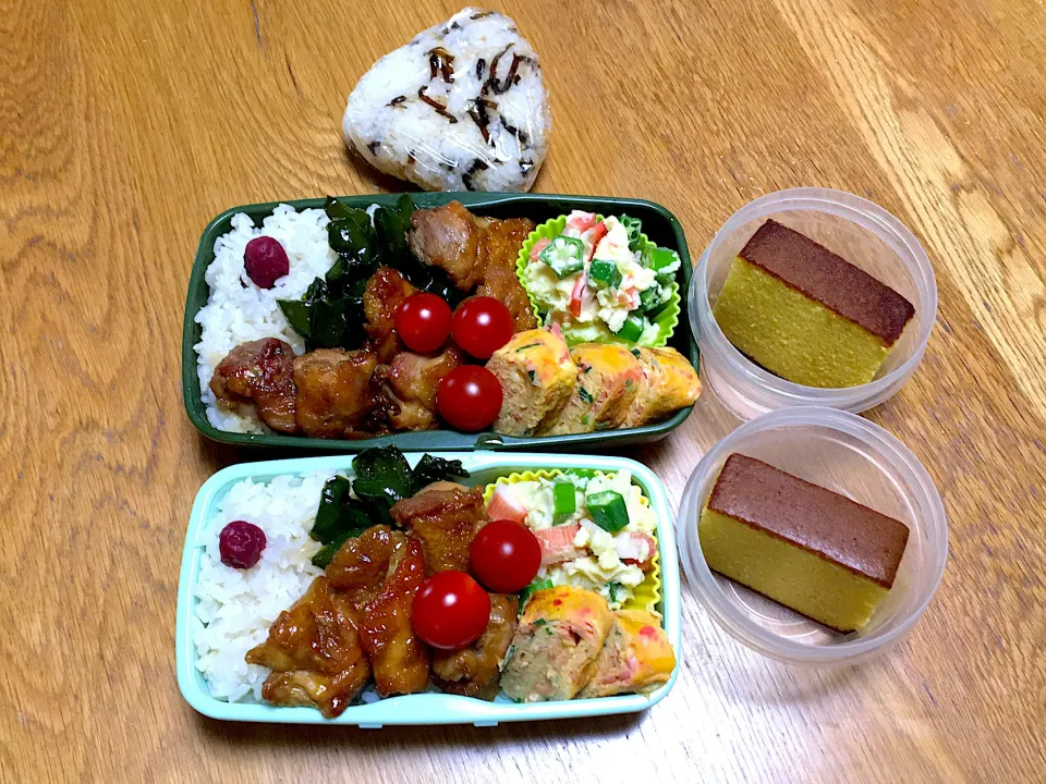 Snapdishの料理写真:鶏照り焼き弁当|ゆさん