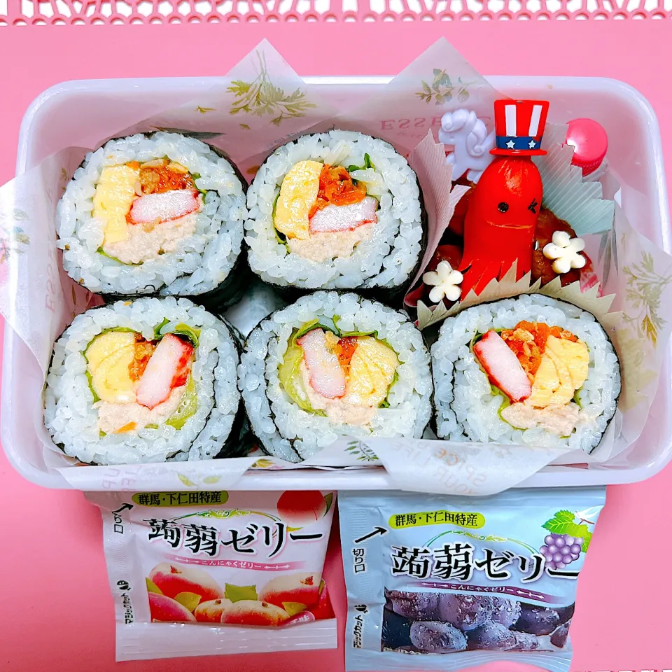 海苔巻きお弁当🍱|miyurumoさん