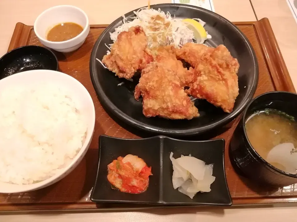 から揚げ定食|ミシェルさん