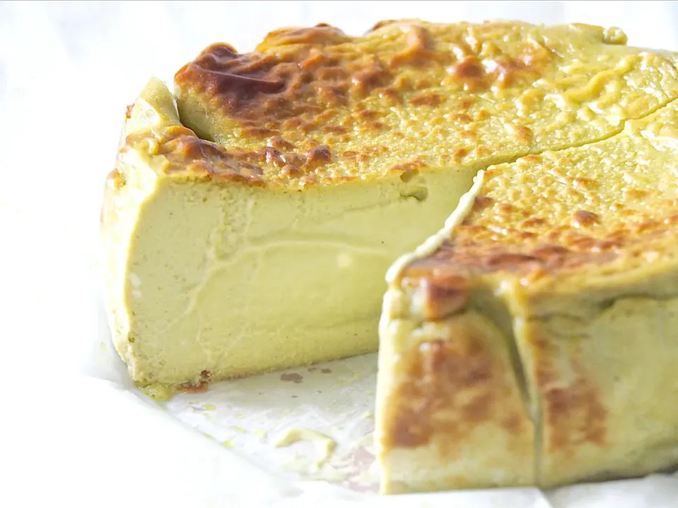 Pistachio Basque Burnt Cheesecake|Misstyさん