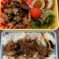 Snapdishの料理写真:学童用お弁当8/31|yktkさん