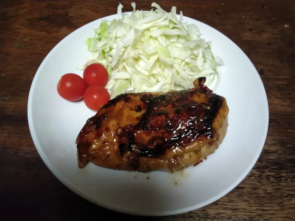 マルコメ糀甘酒の素で鶏むね肉の照り焼きステーキ|にんにくと唐辛子が特に好き❤️(元シャリマー)さん