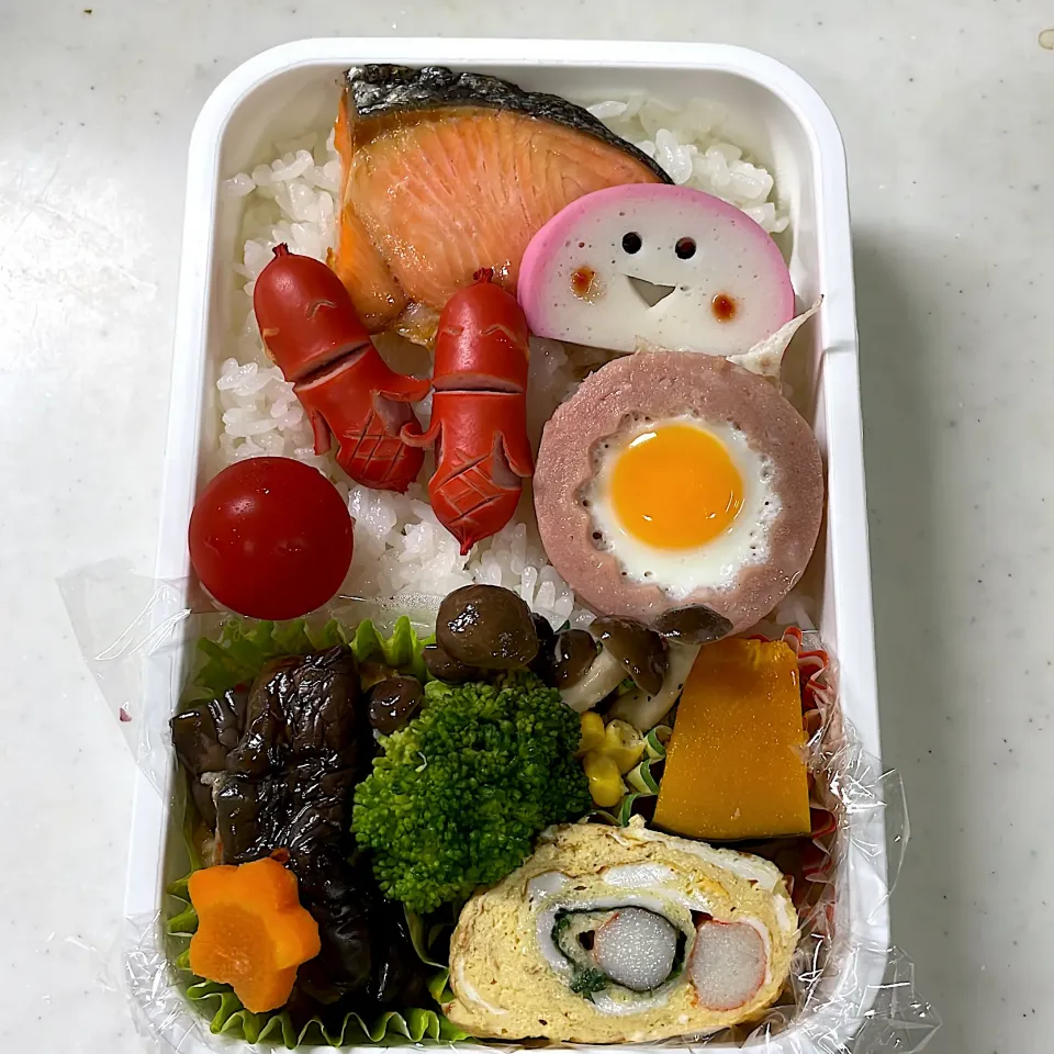 Snapdishの料理写真:2022年9月1日　オレ弁当♪|クッキングおやぢさん