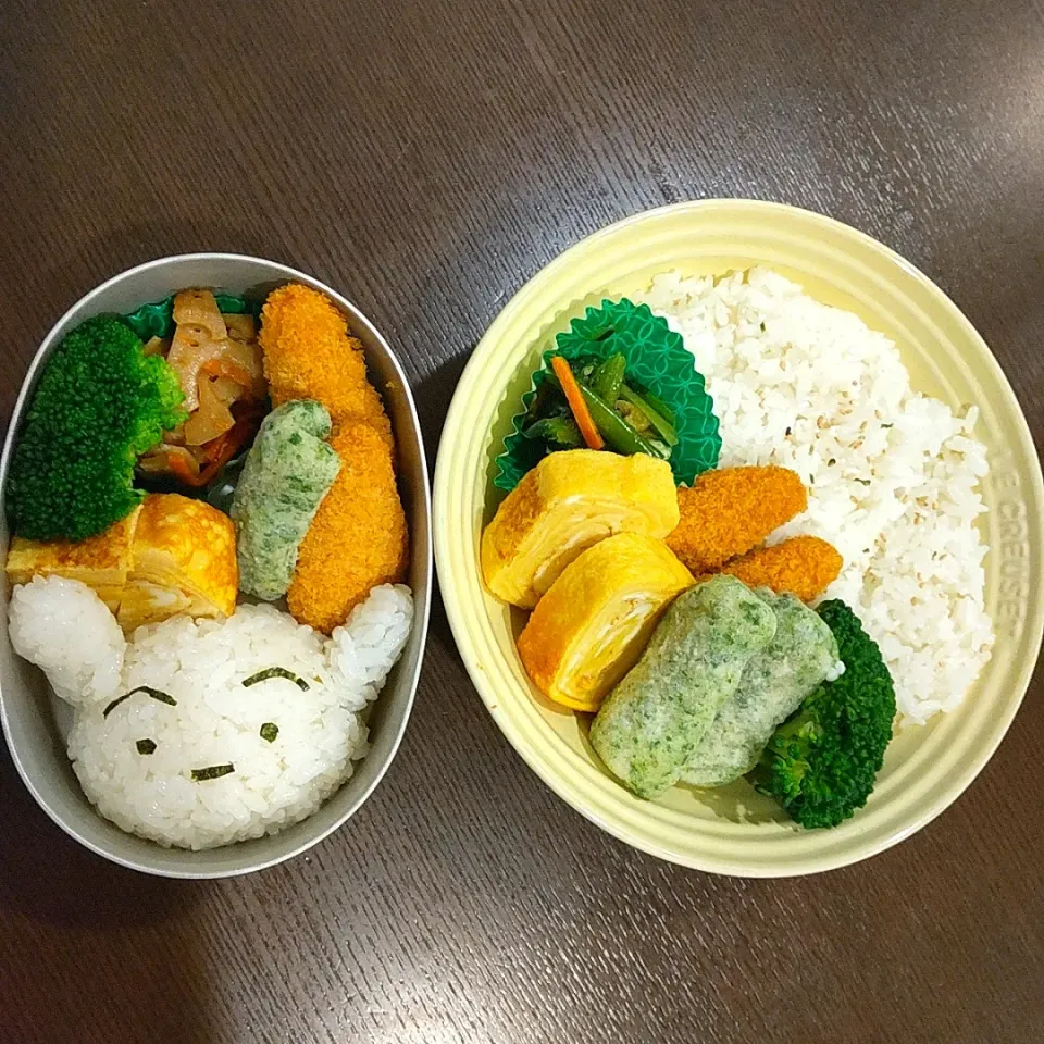 Snapdishの料理写真:ラスト好きなもの弁当🍱|Rieさん