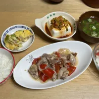 鶏肉と赤ピーマン|ポテトサラダさん