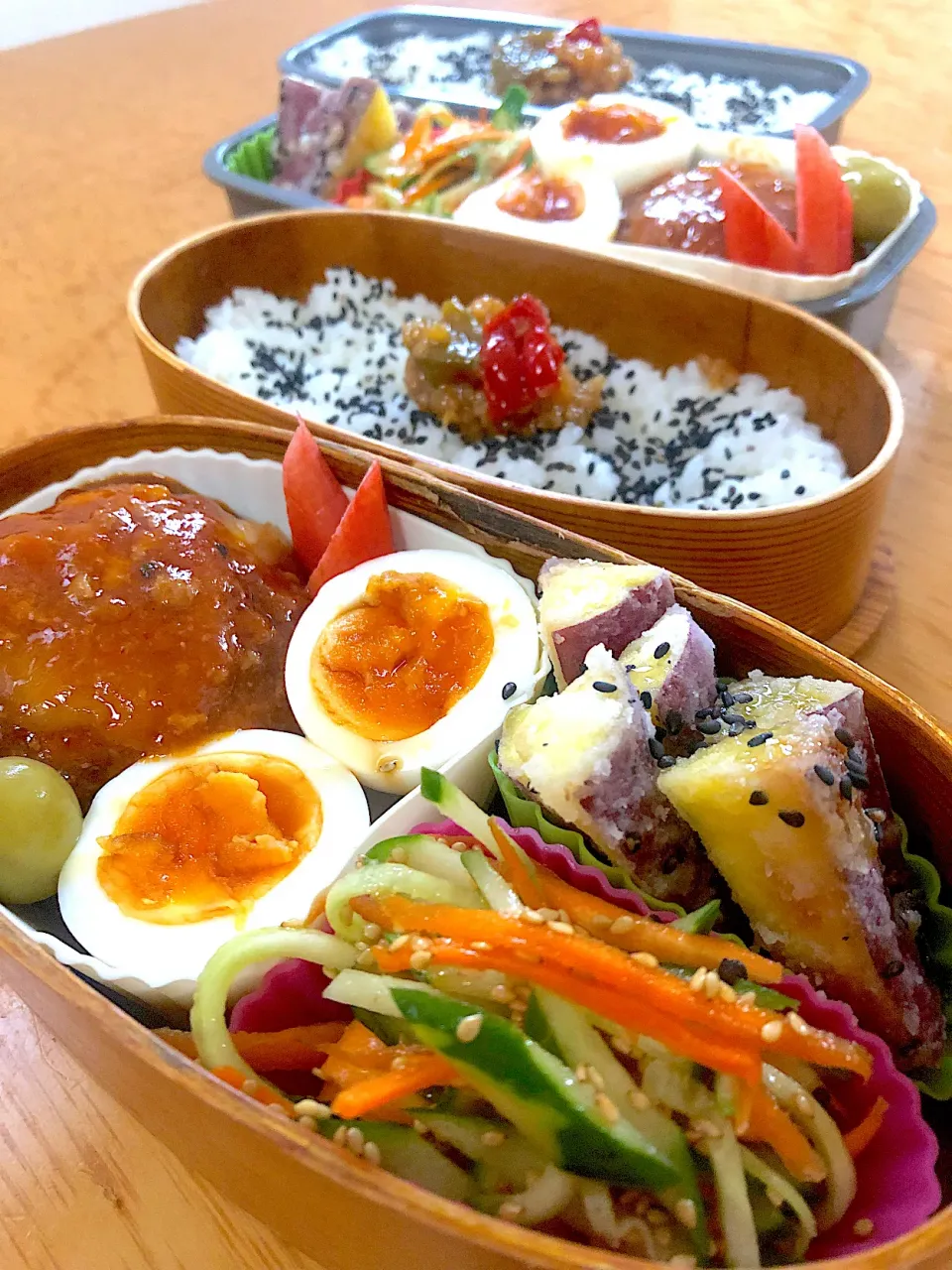 家族お弁当🍱(๑❛︎ڡ❛︎๑)☆︎❤️|ふみぃさん