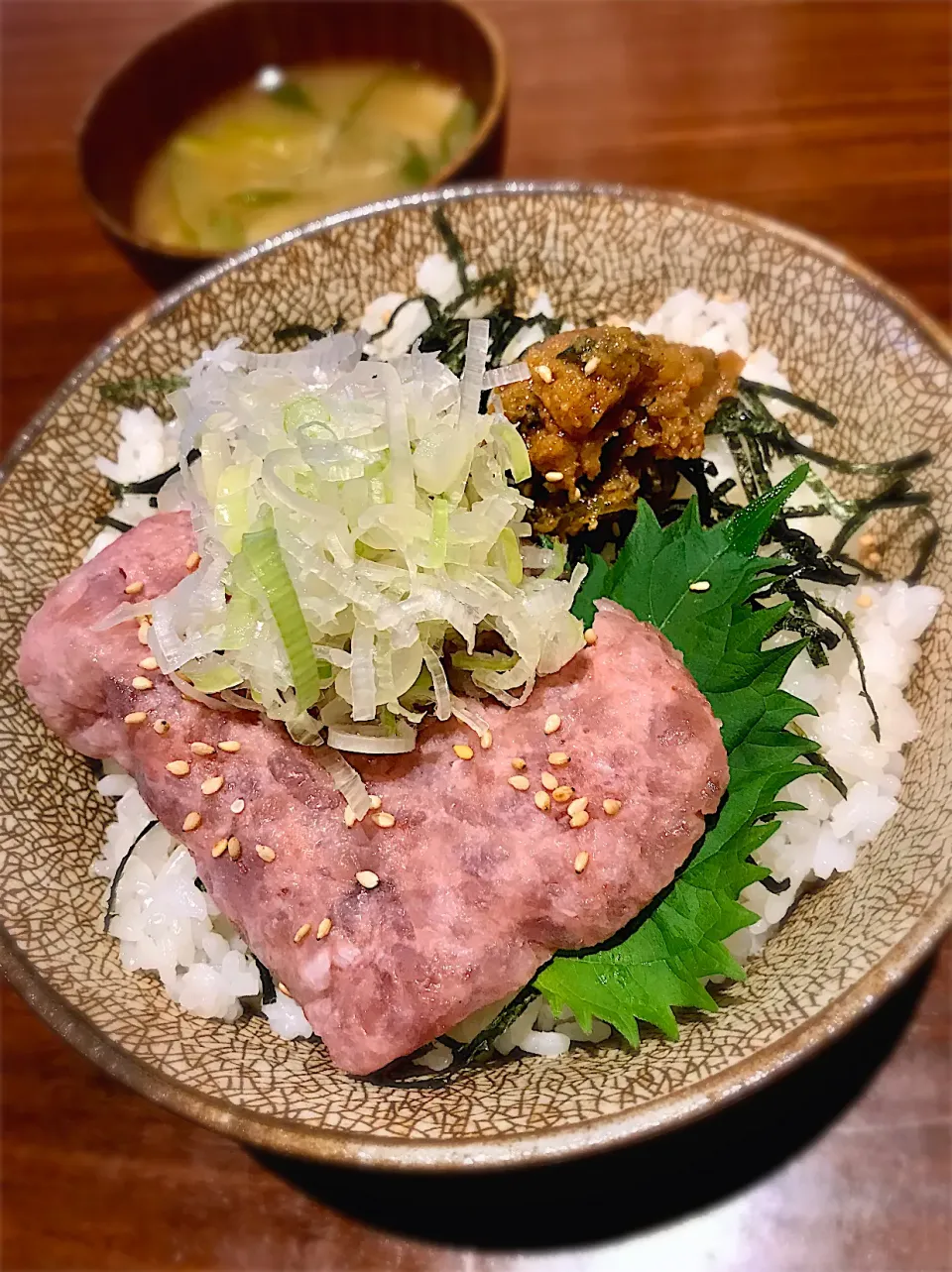 青唐味噌のネギトロ丼|deekay71さん