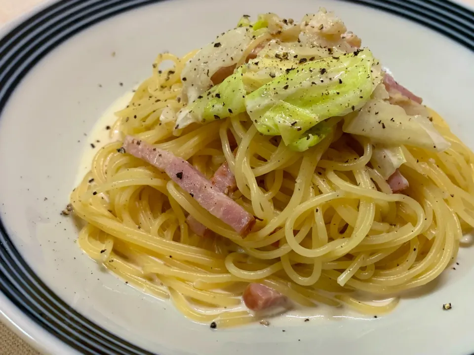 Snapdishの料理写真:ミルクスープパスタ🥛|HALさん