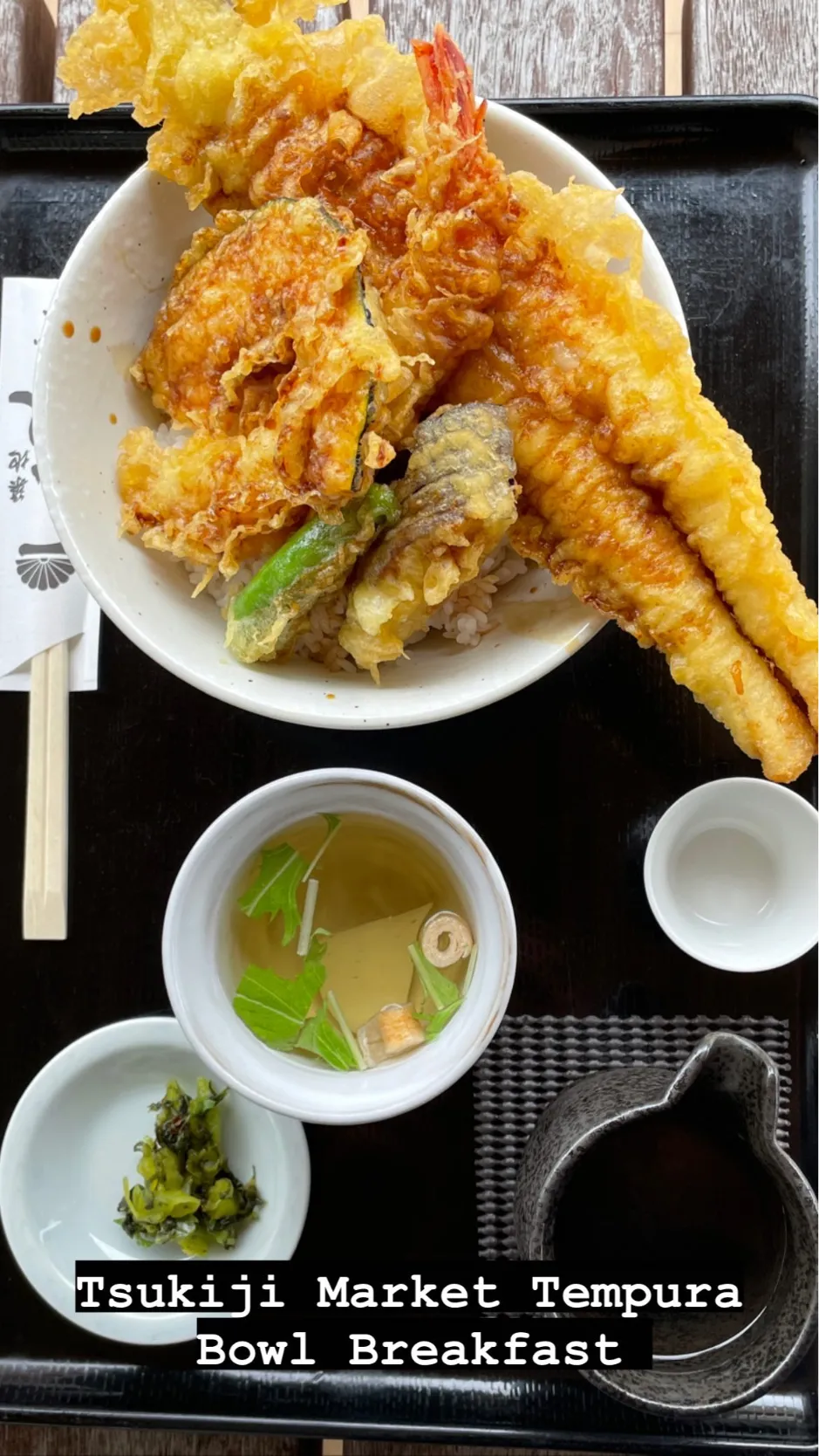 Tsukiji Tendon|Chris Shannonさん