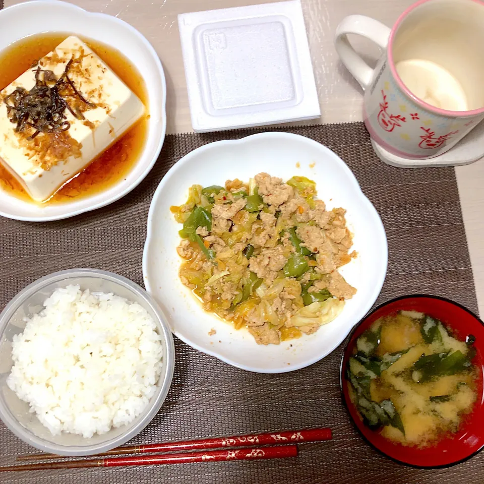 鶏ひき肉の回鍋肉|みんごはんさん