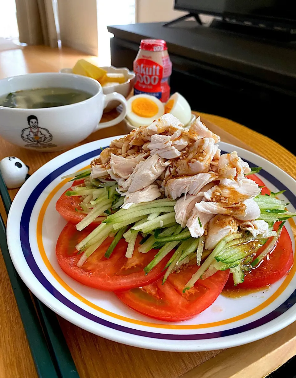 ゆかりさんの料理 棒棒鶏プレート👌|ゆかりさん