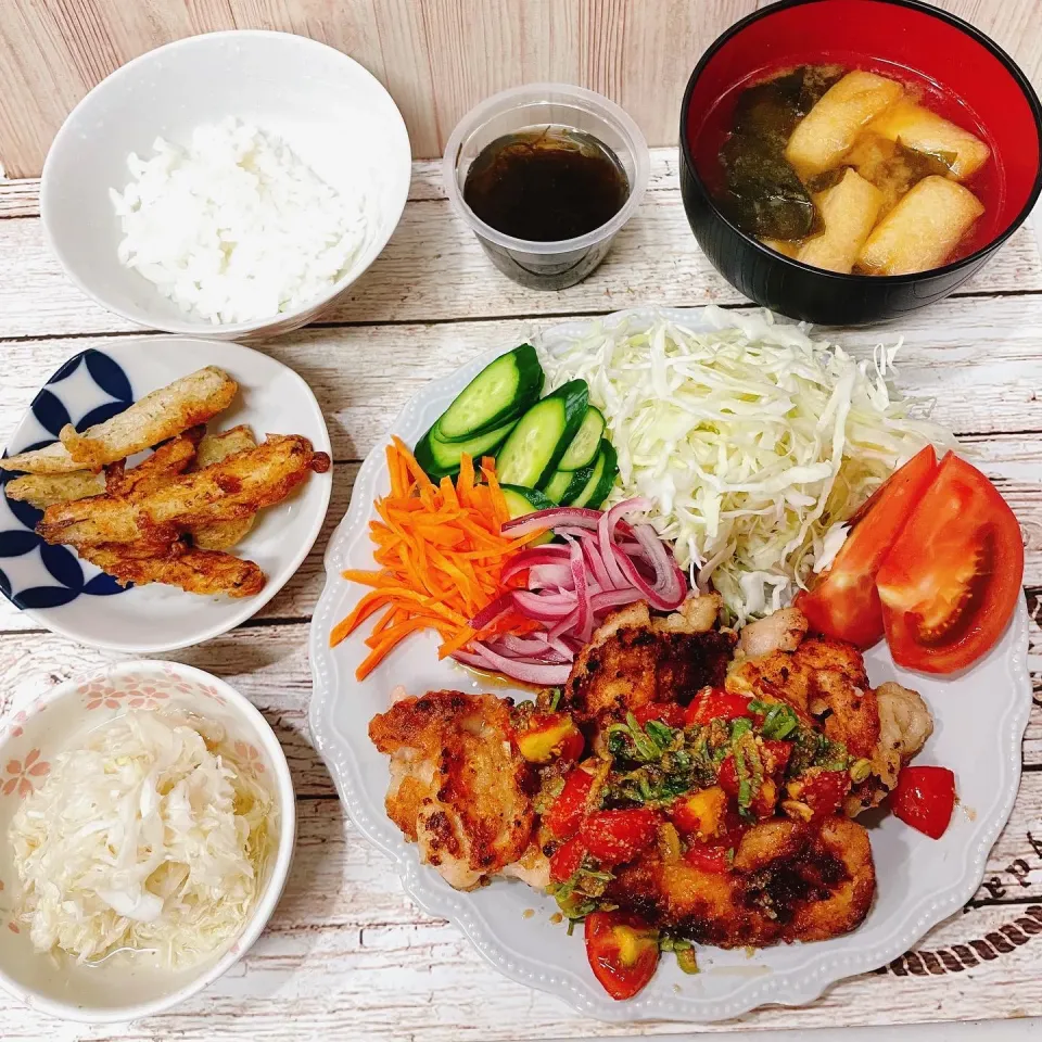 鶏肉のトマトソース掛け|chou  chouさん