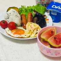 Snapdishの料理写真:朝ごはん|パッちゃんさん