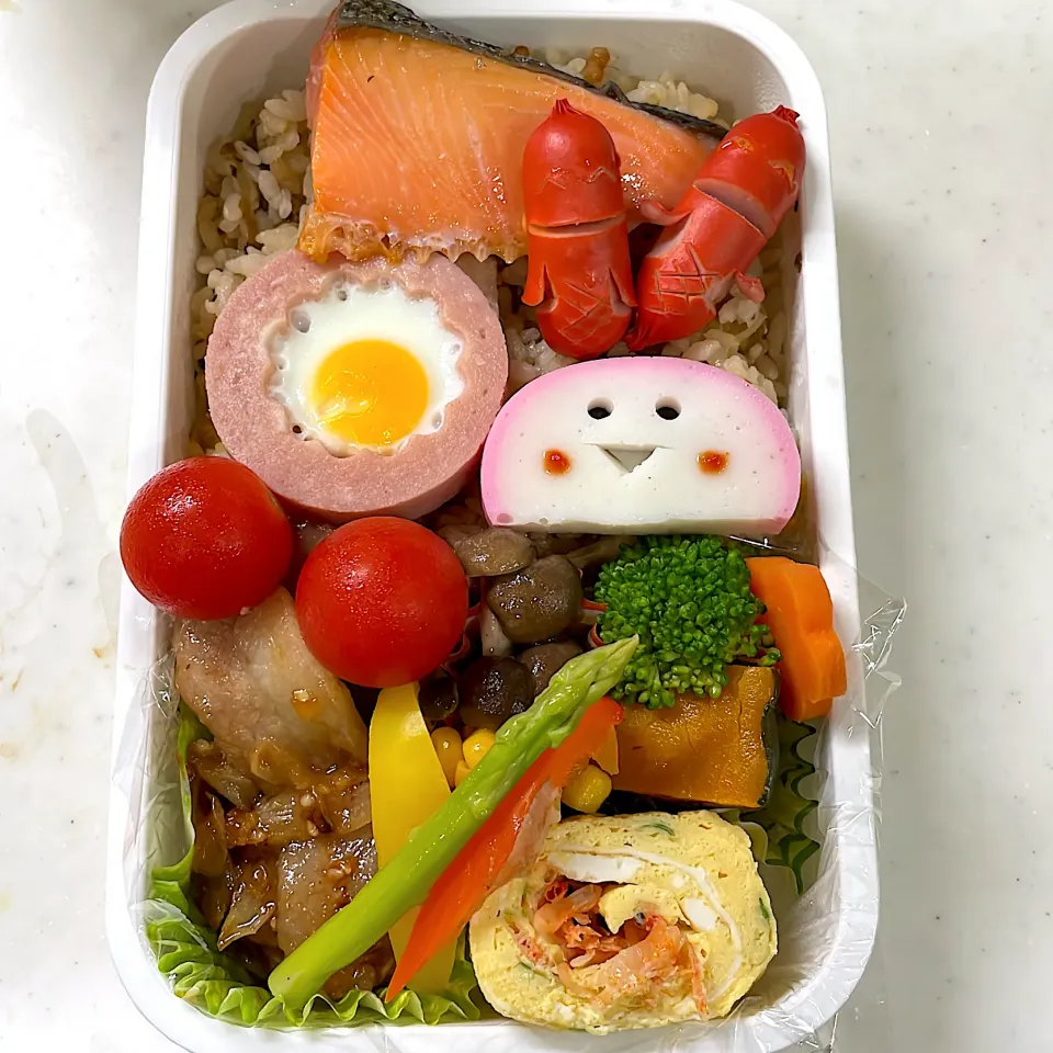 Snapdishの料理写真:2022年9月5日　オレ弁当♪|クッキングおやぢさん