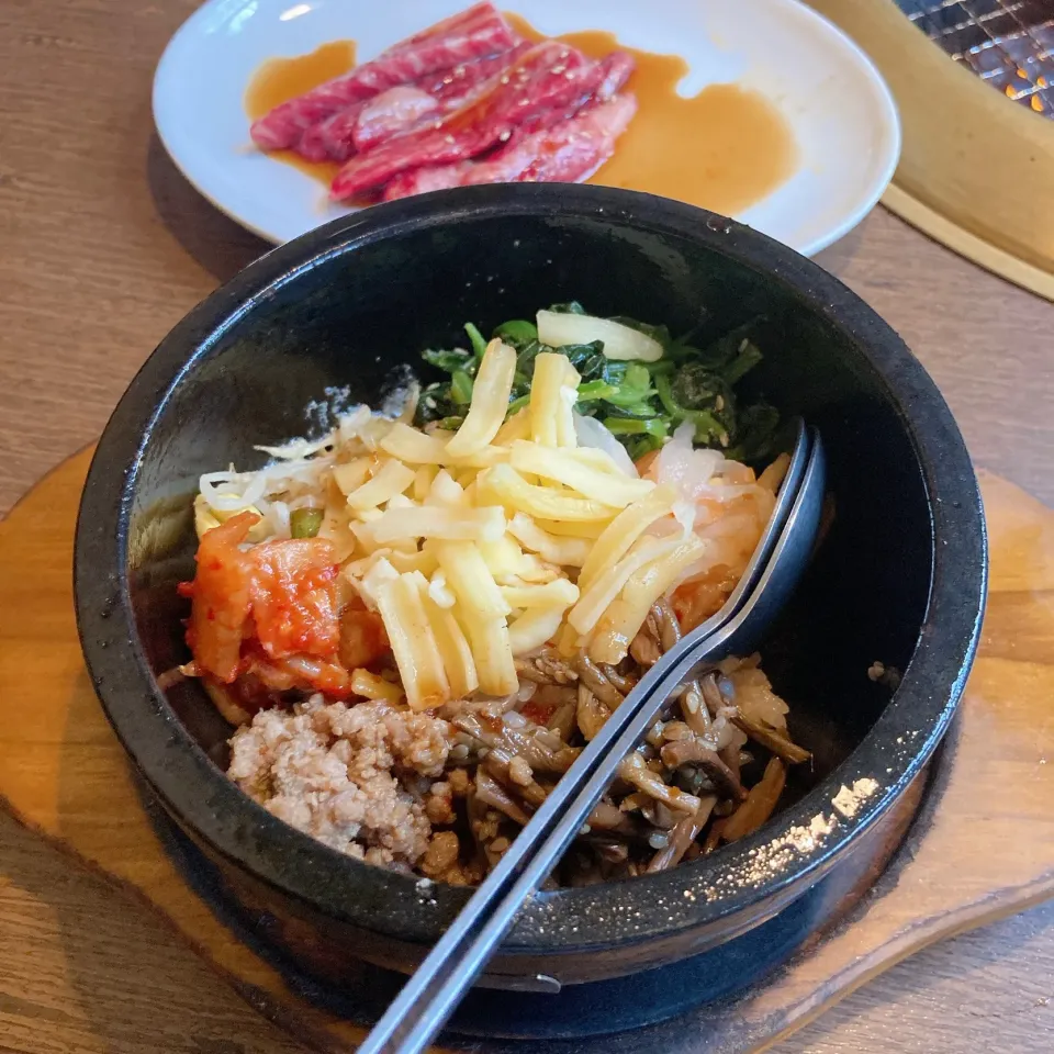 石焼きチーズビビンバ🧀|ちゃみこさん