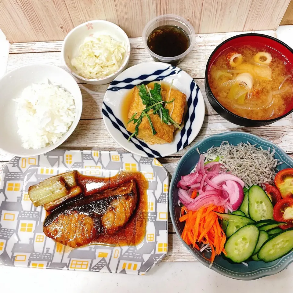 ブリの照り焼き定食|chou  chouさん