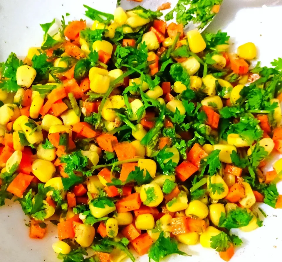 Sweet corn salad|Happy Green Bowlさん