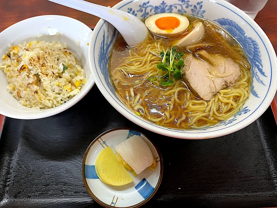 Snapdishの料理写真:半チャンラーメン|須佐 浩幸さん