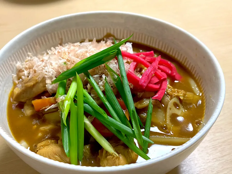 カレーうどん|ちゃちゃさん