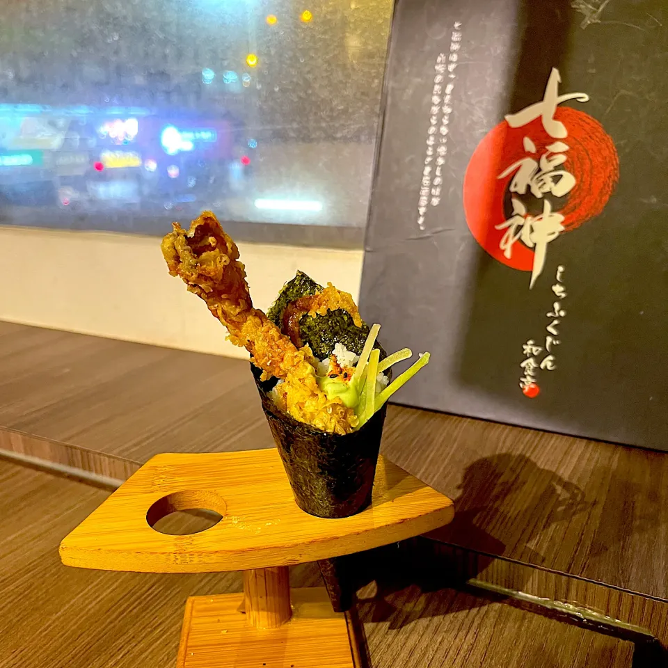 Soft shell crab hand roll|skyblueさん