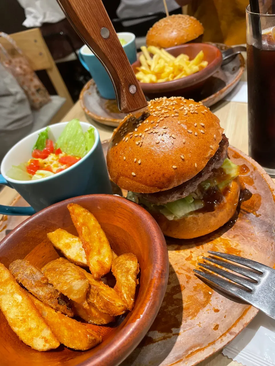 最近お気に入りのそらみみバーガー🍔のクラシックバーガー|ちーねーさん