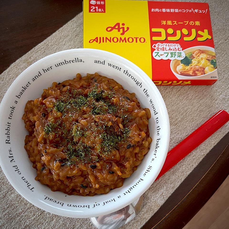簡単カレーリゾット🍛