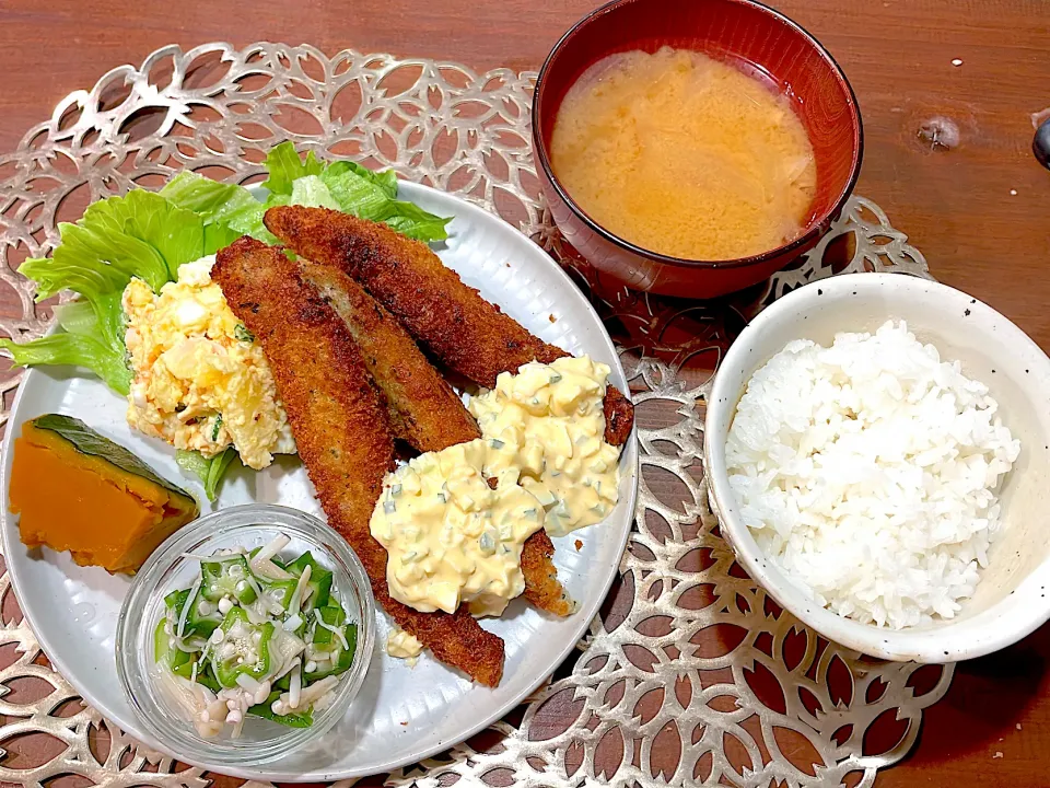 ししゃもフライ定食|hitomiさん