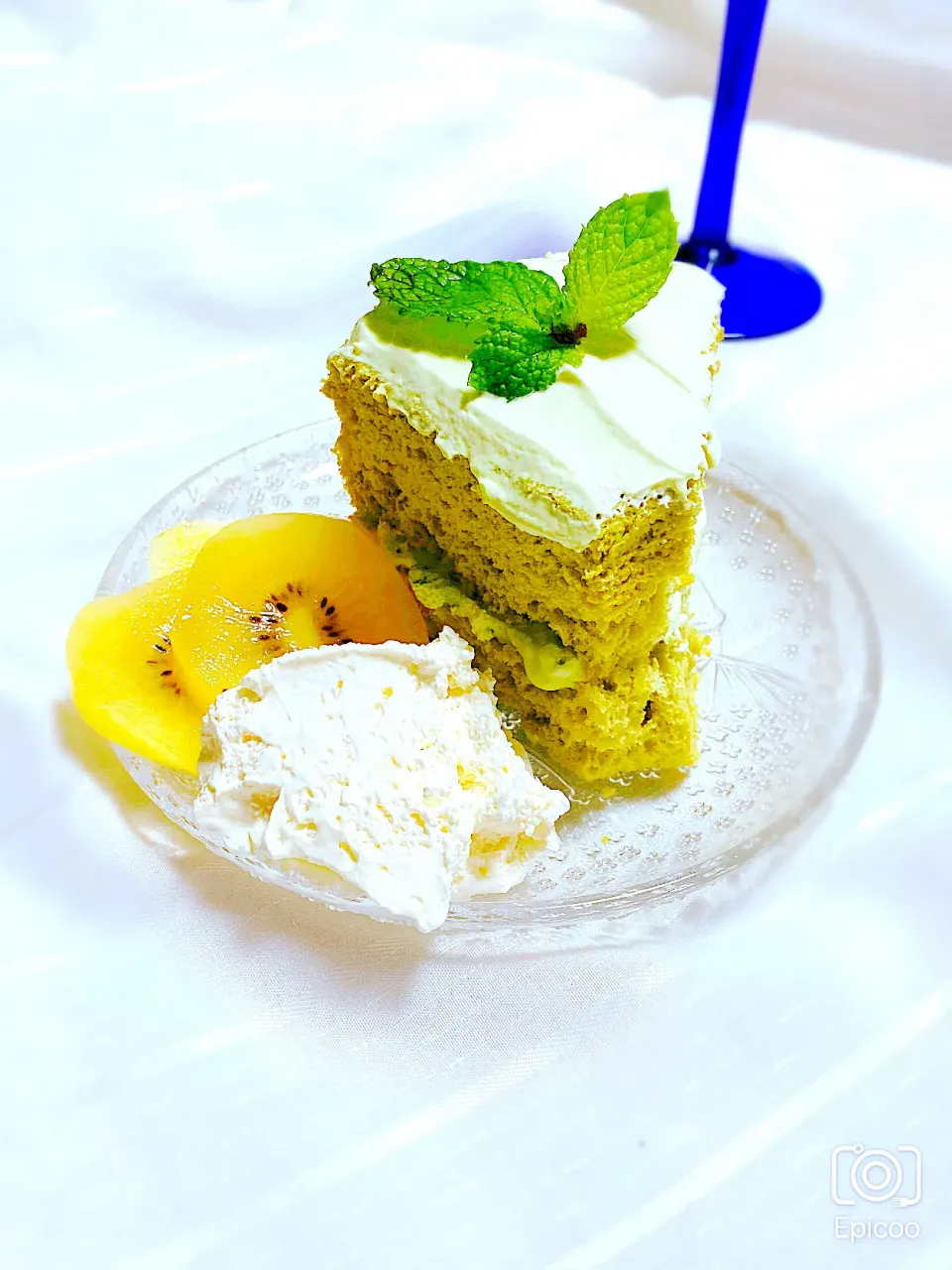 matcha chiffon cake|Ameriさん