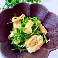 Risaさんの料理 豆苗とお揚げのナンプラーおひたし🌱