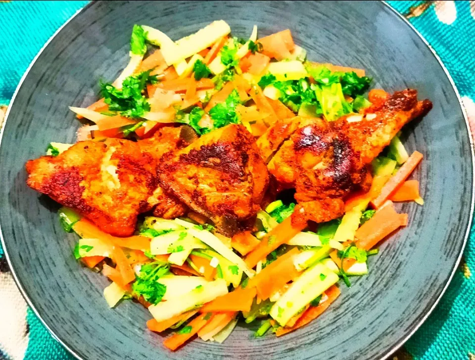 Tahmina's dish Grill Chicken Salad|Happy Green Bowlさん