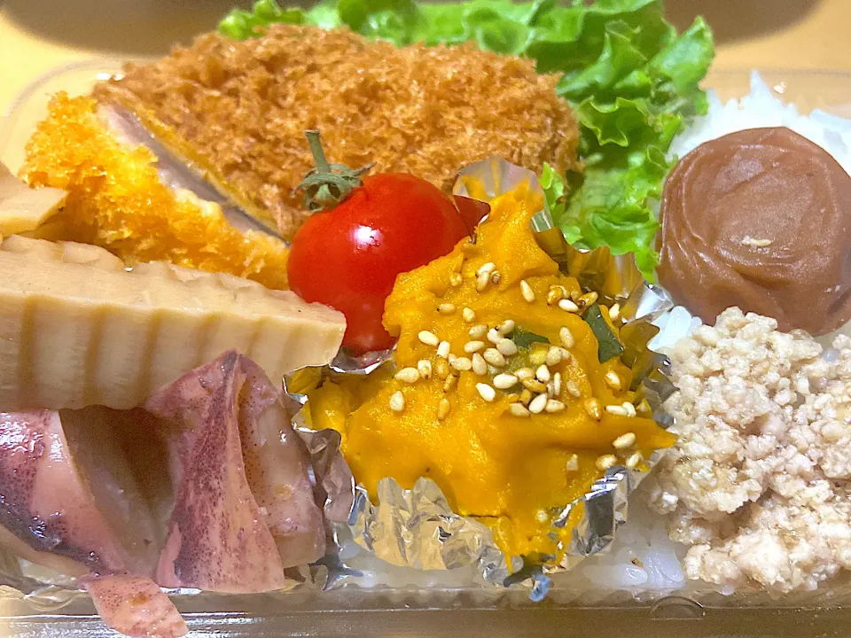 Snapdishの料理写真:息子持ち帰り弁当🍱|サチ😊さん