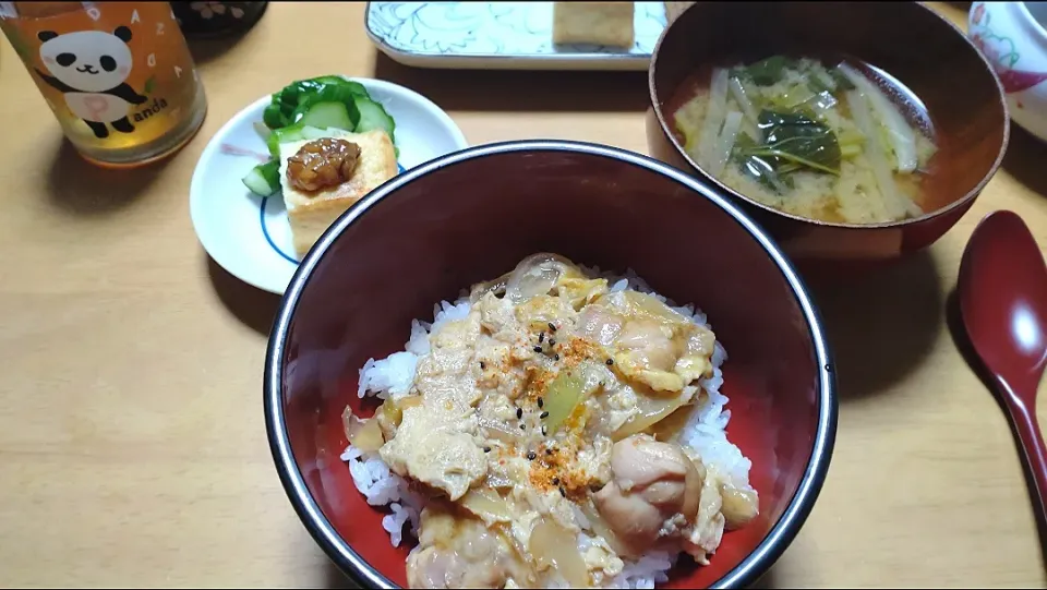 親子丼|しまだ ちえこさん