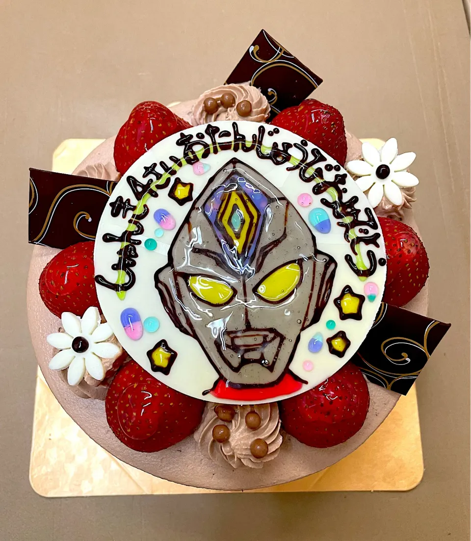 ウルトラマンデッカーケーキ🎂|hirocoさん