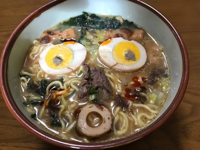 マルちゃん正麺🍜、豚骨醤油味❗️(^o^)✨|サソリさん