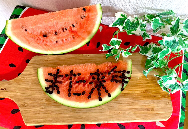 スイカも終わりです🥲