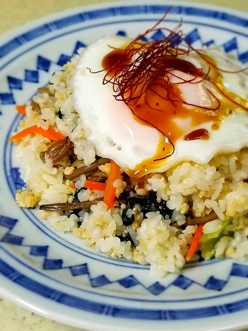 ビビンバ風混ぜご飯|ぱんだのままんさん