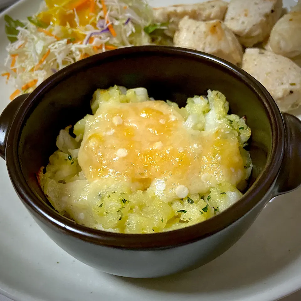 ポテサラチーズ焼き|林とびぃさん