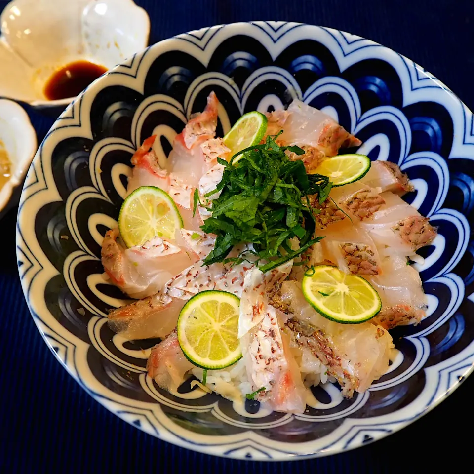 愛南の真鯛で海鮮丼|natuさん