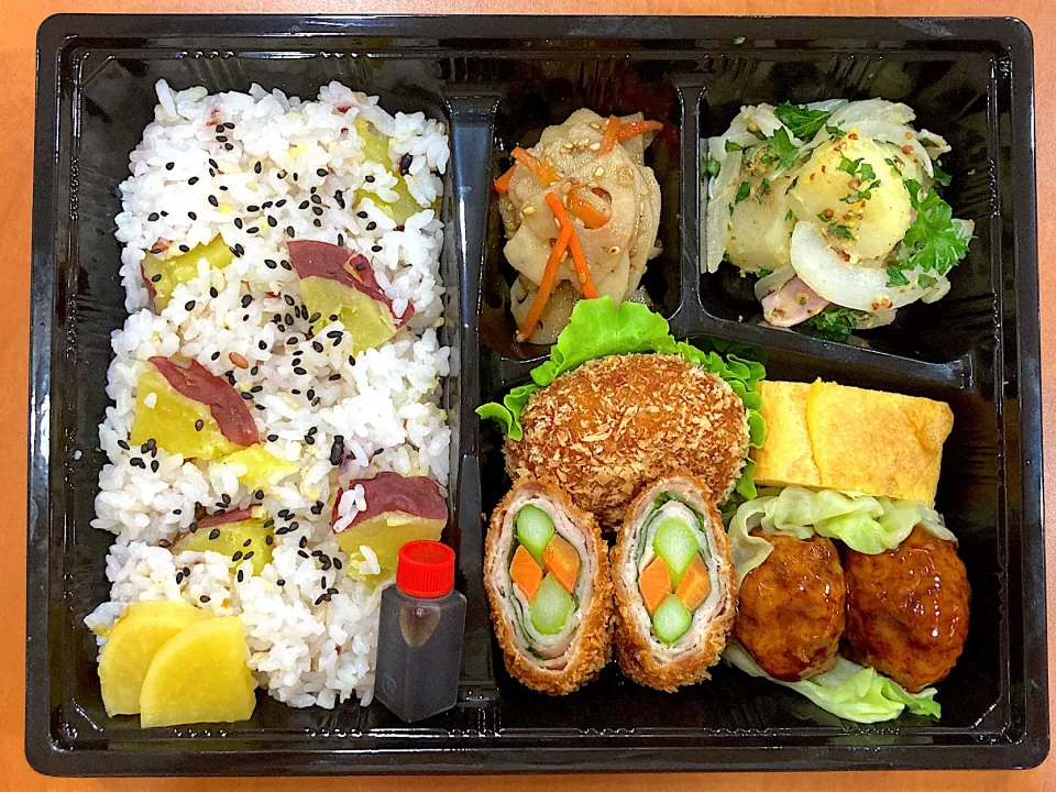 さつまいもご飯弁当|あぐりさん