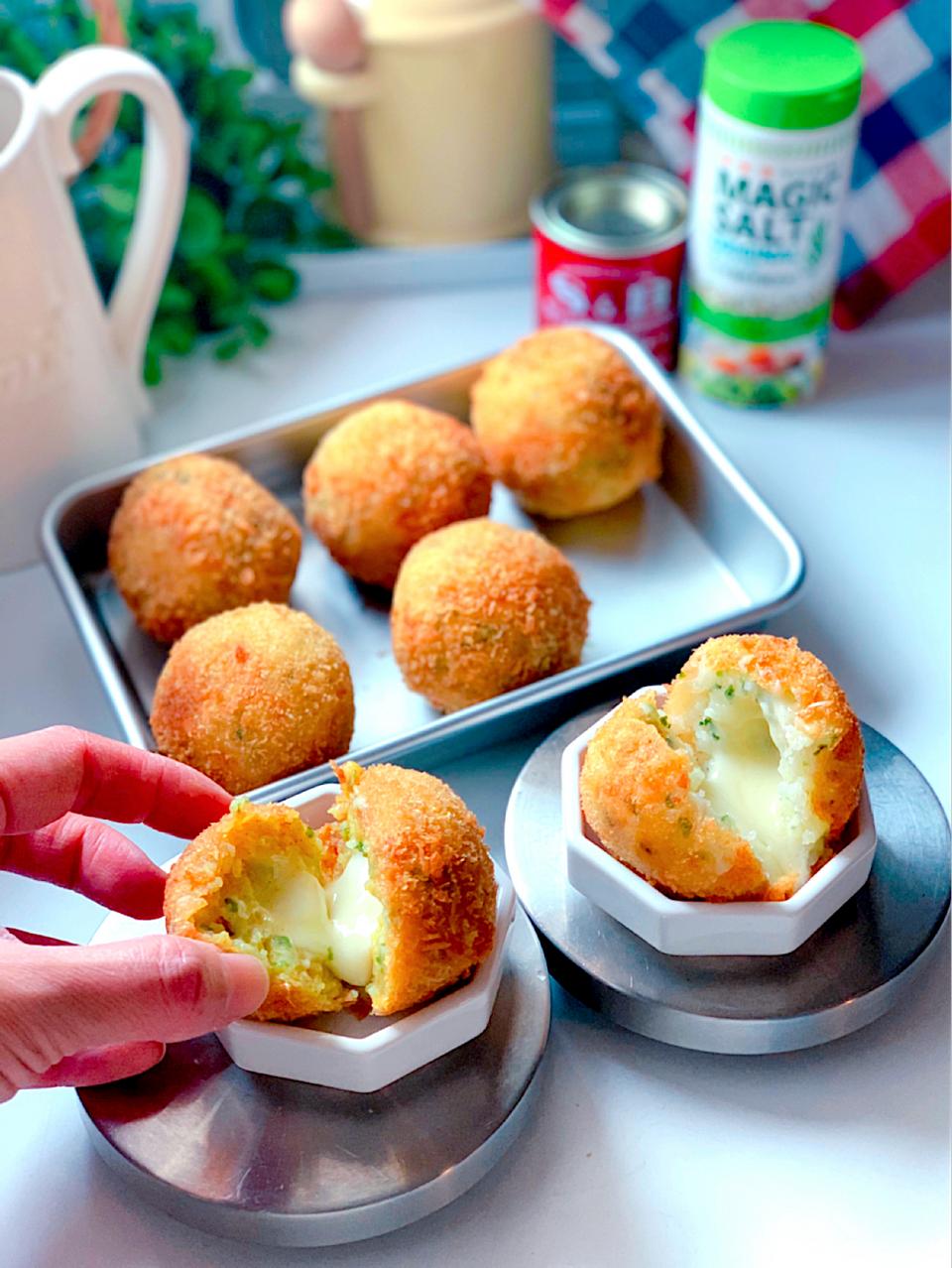 のり塩ポテトのチーズコロッケ