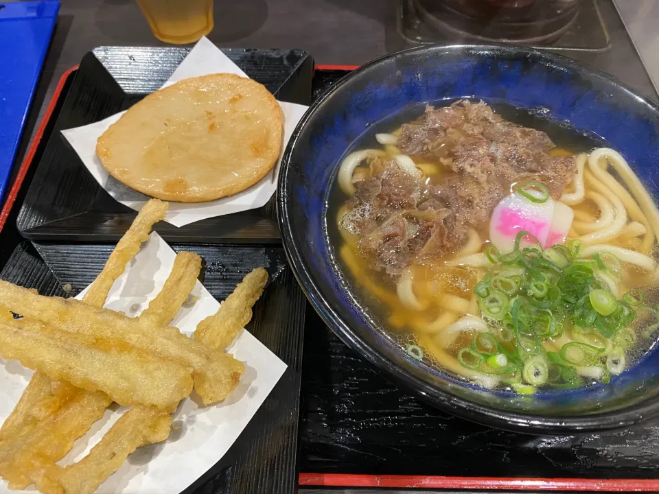 肉ごぼ天うどん、丸天トッピング|buhizouさん