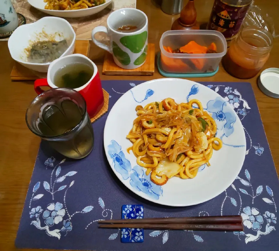 焼きうどん(昼飯)|enarinさん